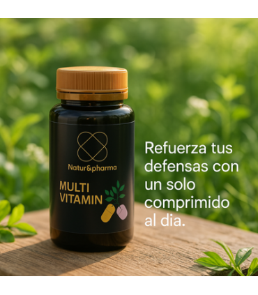 Multivitamin - Suplemento Completo para Defensas y Energía diaria
