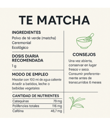 Revitaliza tu Vida con Té Matcha Ceremonial - Antioxidantes y Sabor Exquisito