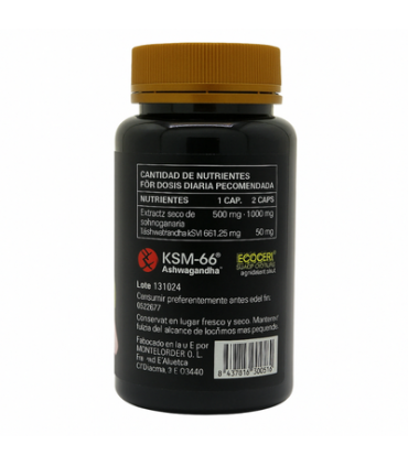Ashwagandha KSM-66 - Mature Care | Redice el estrés y la ansiedad