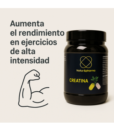 Creatina - Gana Masa Muscular y aumenta tu Rendimiento Deportivo