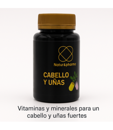 Cabello y uñas 60 caps | Nutre y Fortalece tu pelo con eficiencia comprobada