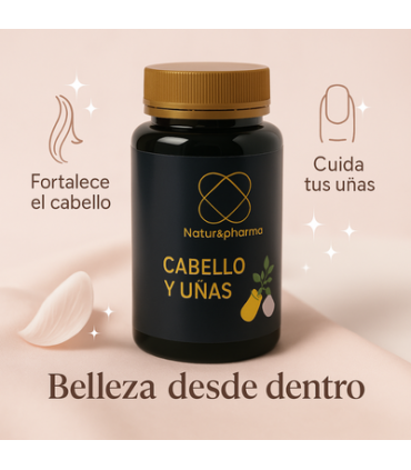 Cabello y uñas 60 caps | Nutre y Fortalece tu pelo con eficiencia comprobada