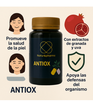 Antiox - Suplemento Antioxidante para la Protección Celular | Mature Care