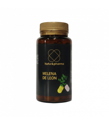 Melena de León Natur&pharma | Extracto Orgánico 500 mg | Rendimiento Cognitivo y Nervioso